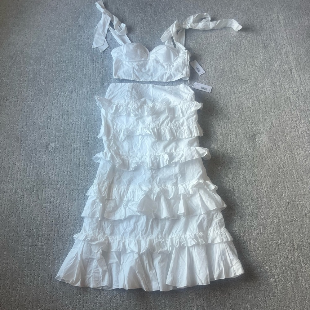 Petal & Pup Tia Two Piece Set - Off White Size M